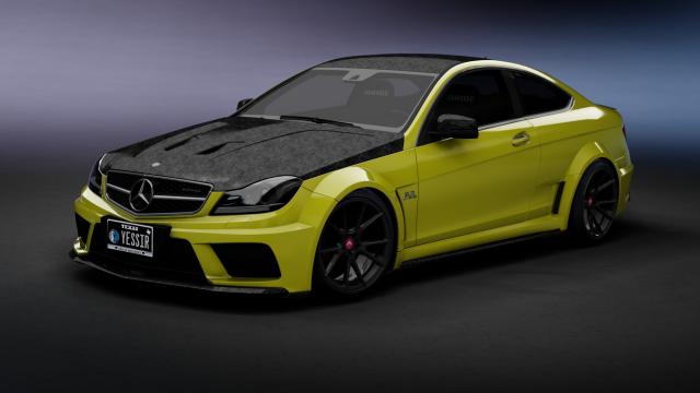 Mercedes Benz C63 AMG для Assetto Corsa
