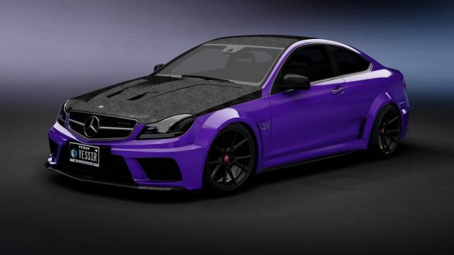 Mercedes Benz C63 AMG для Assetto Corsa