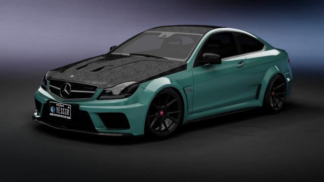 Mercedes Benz C63 AMG для Assetto Corsa