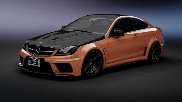 Mercedes Benz C63 AMG для Assetto Corsa
