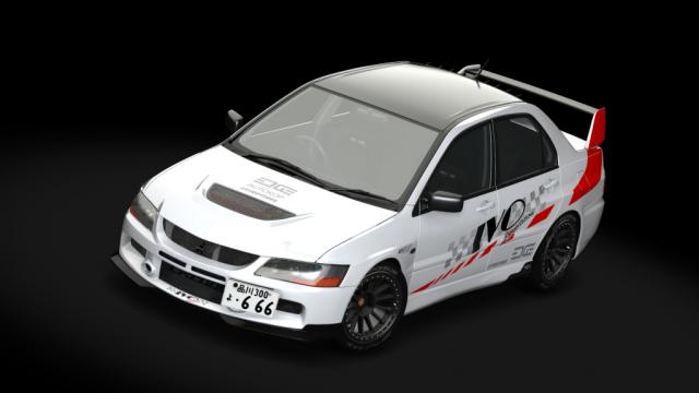 Mitsubishi Evo IX Street Demon для Assetto Corsa