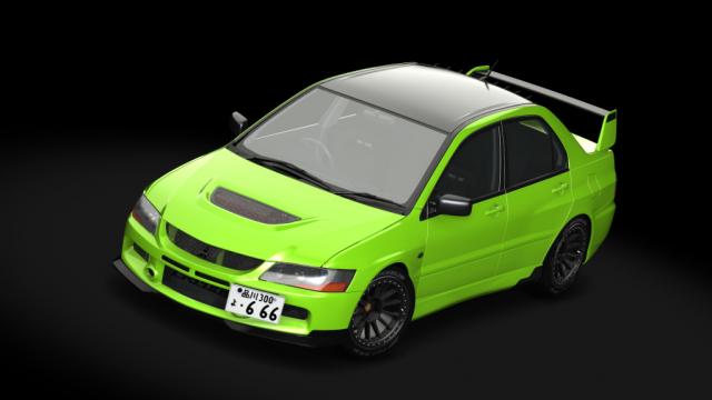 Mitsubishi Evo IX Street Demon для Assetto Corsa