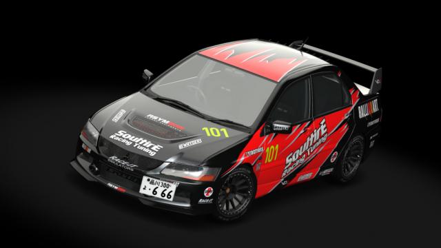 Mitsubishi Evo IX Street Demon для Assetto Corsa