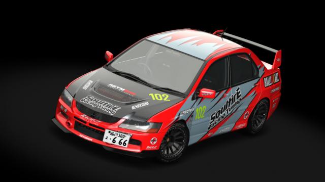 Mitsubishi Evo IX Street Demon для Assetto Corsa