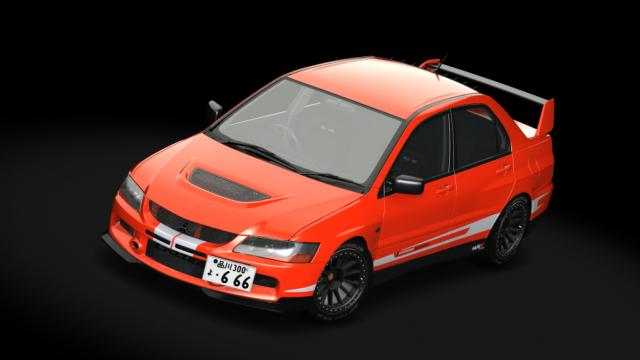 Mitsubishi Evo IX Street Demon для Assetto Corsa