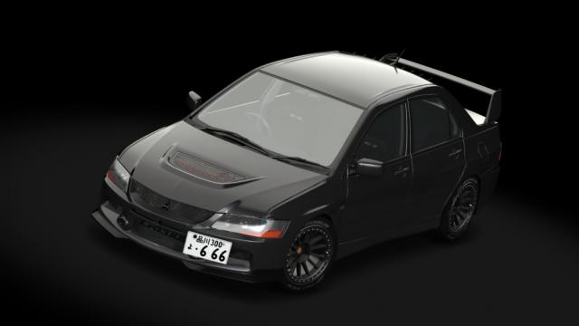 Mitsubishi Evo IX Street Demon для Assetto Corsa