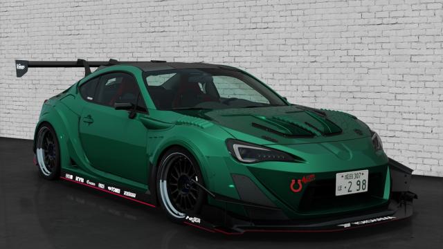 Subaru BRZ tS VARIS Kamikaze для Assetto Corsa