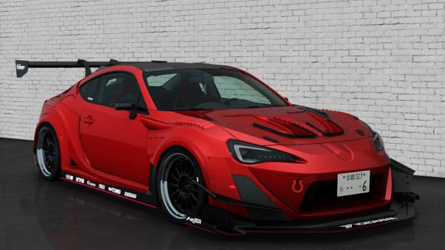 Subaru BRZ tS VARIS Kamikaze для Assetto Corsa