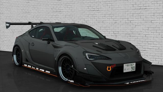 Subaru BRZ tS VARIS Kamikaze для Assetto Corsa