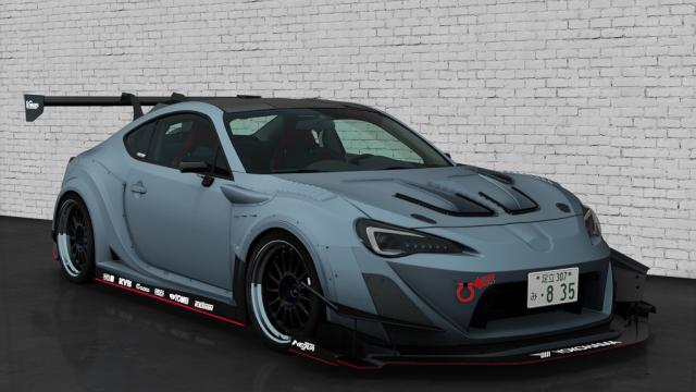 Subaru BRZ tS VARIS Kamikaze для Assetto Corsa