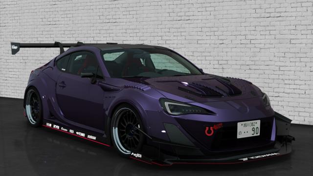 Subaru BRZ tS VARIS Kamikaze для Assetto Corsa