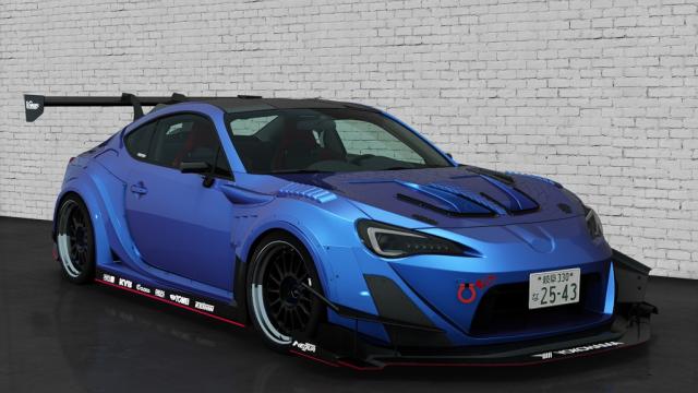 Subaru BRZ tS VARIS Kamikaze для Assetto Corsa