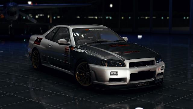 XS Engineering Skyline GT-R BNR 34 для Assetto Corsa