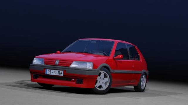Peugeot 106 XSI для Assetto Corsa