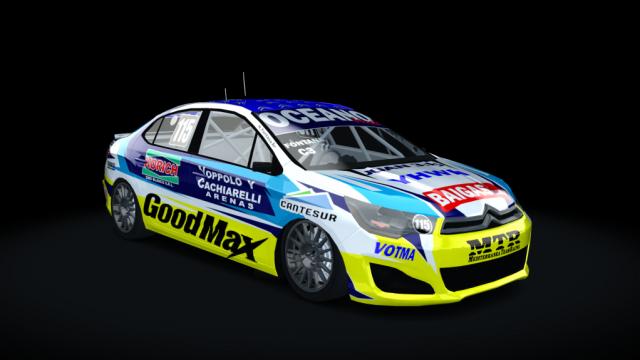 Citroen C4 Lounge TN Class 3 2018 для Assetto Corsa