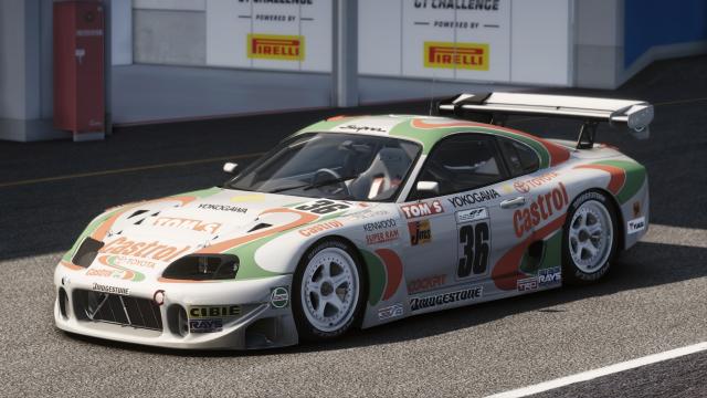 Toyota Supra Tom’s castrol GT500