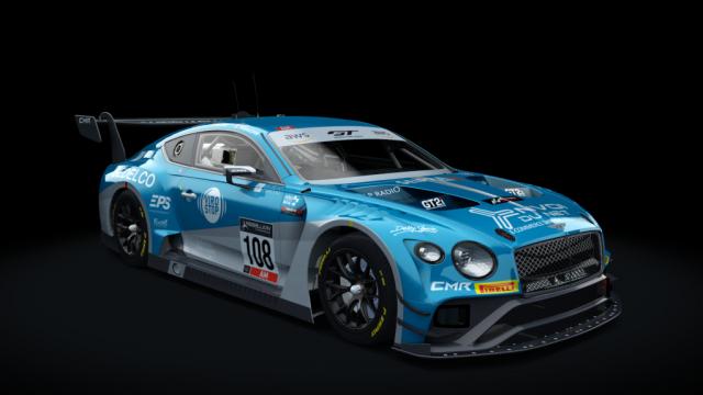 Bentley Continental GT GT3 2019 для Assetto Corsa