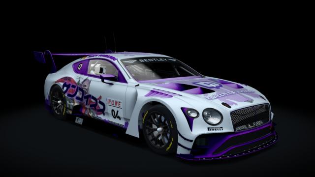 Bentley Continental GT GT3 2019 для Assetto Corsa