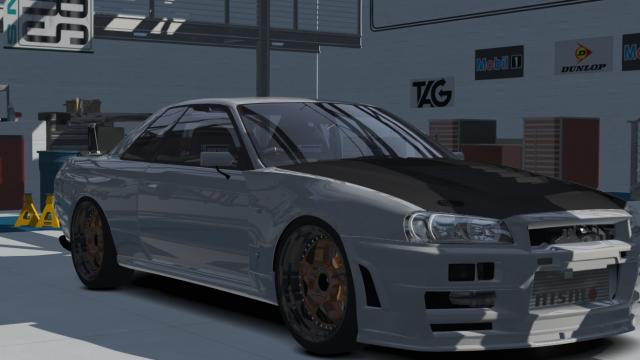 Watashiwa’s Nissan Skyline R32 GT-R for Assetto Corsa