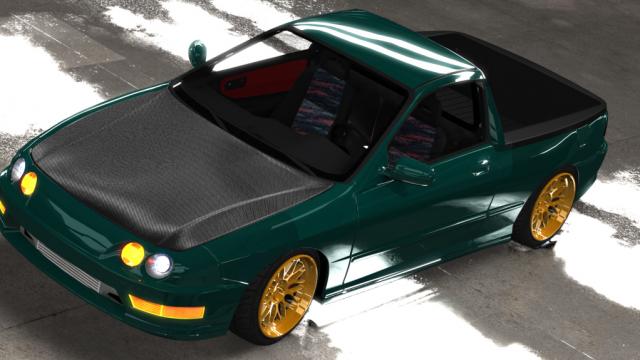 EU3 Integra GS-R Pick-Up UTE для Assetto Corsa