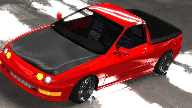 EU3 Integra GS-R Pick-Up UTE для Assetto Corsa