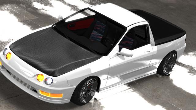 EU3 Integra GS-R Pick-Up UTE для Assetto Corsa