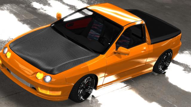 EU3 Integra GS-R Pick-Up UTE для Assetto Corsa