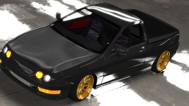 EU3 Integra GS-R Pick-Up UTE для Assetto Corsa