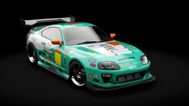 Toyota Supra JZA80 Paris Spec для Assetto Corsa