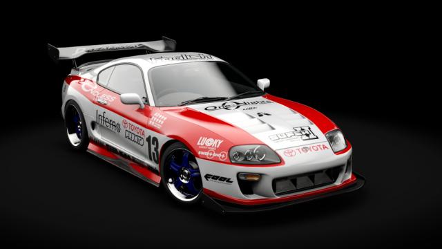 Toyota Supra JZA80 Paris Spec для Assetto Corsa