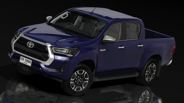 Toyota Hilux Revo 2021 MT для Assetto Corsa