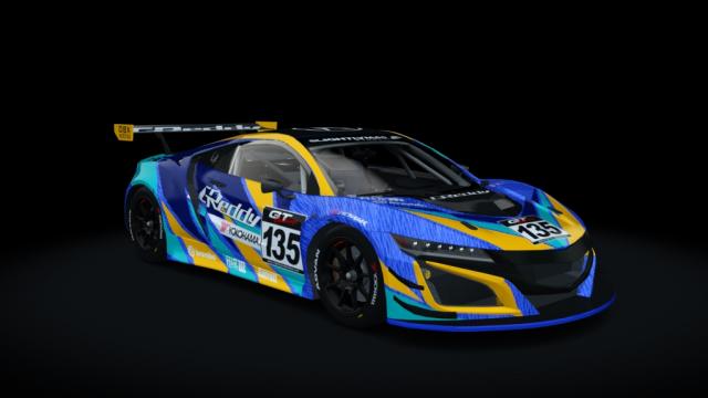 Acura NSX GT3 для Assetto Corsa