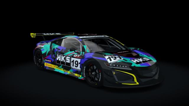 Acura NSX GT3 для Assetto Corsa