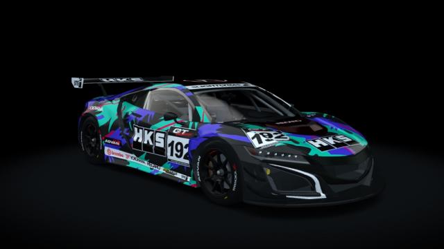 Acura NSX GT3 для Assetto Corsa