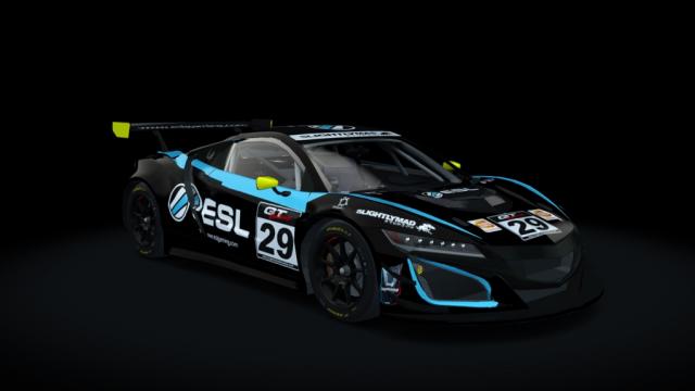 Acura NSX GT3 для Assetto Corsa