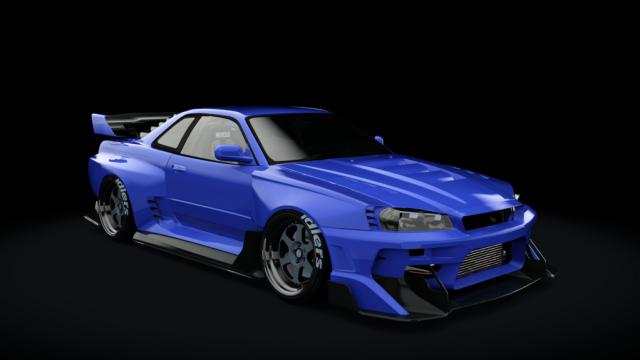 KNM Hycade Nissan Skyline R34 for Assetto Corsa