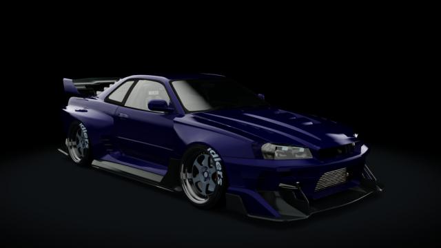 KNM Hycade Nissan Skyline R34 for Assetto Corsa