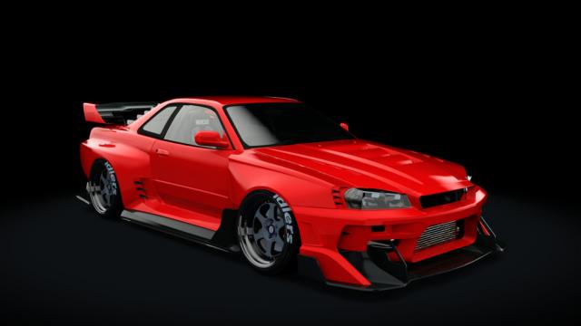 KNM Hycade Nissan Skyline R34 for Assetto Corsa