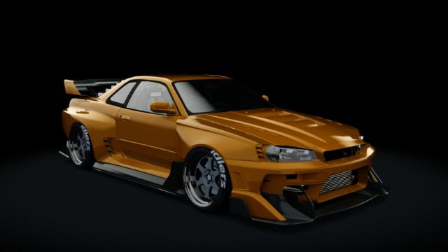 KNM Hycade Nissan Skyline R34 for Assetto Corsa