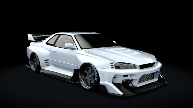 KNM Hycade Nissan Skyline R34 for Assetto Corsa