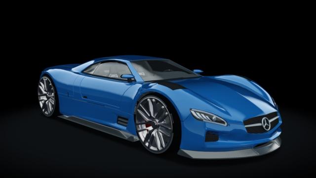 Mercedes-Benz CLK GTR Concept для Assetto Corsa