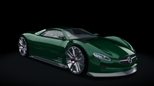Mercedes-Benz CLK GTR Concept для Assetto Corsa
