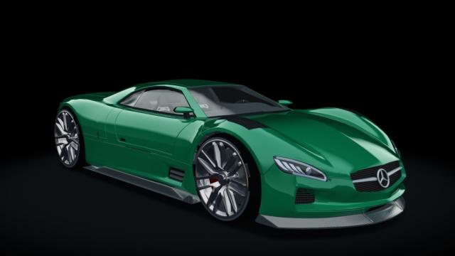 Mercedes-Benz CLK GTR Concept для Assetto Corsa