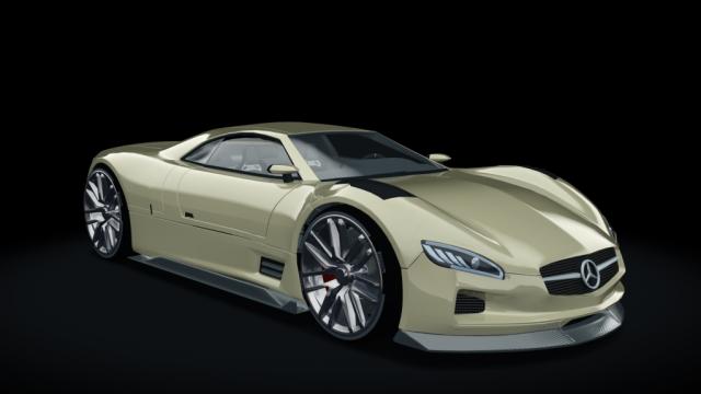 Mercedes-Benz CLK GTR Concept для Assetto Corsa