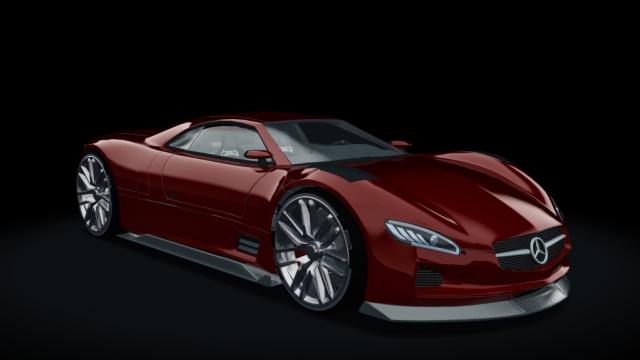 Mercedes-Benz CLK GTR Concept для Assetto Corsa