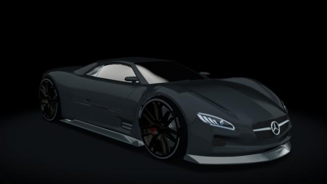 Mercedes-Benz CLK GTR Concept для Assetto Corsa