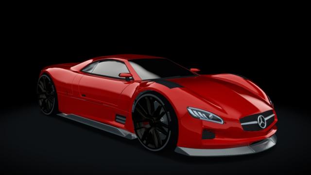Mercedes-Benz CLK GTR Concept для Assetto Corsa
