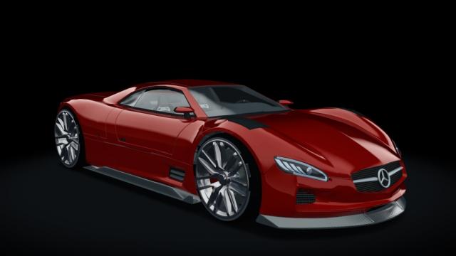 Mercedes-Benz CLK GTR Concept для Assetto Corsa