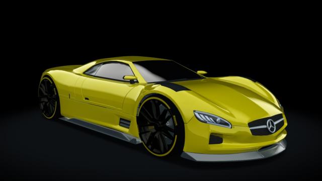 Mercedes-Benz CLK GTR Concept для Assetto Corsa