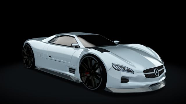 Mercedes-Benz CLK GTR Concept для Assetto Corsa